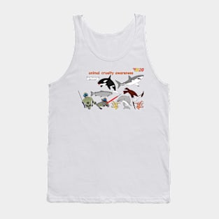 Hunting in the Ocean Tank Top